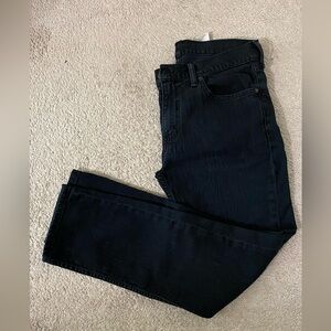 Levi Strauss original riveted women’s 511 jeans black 32 x 29